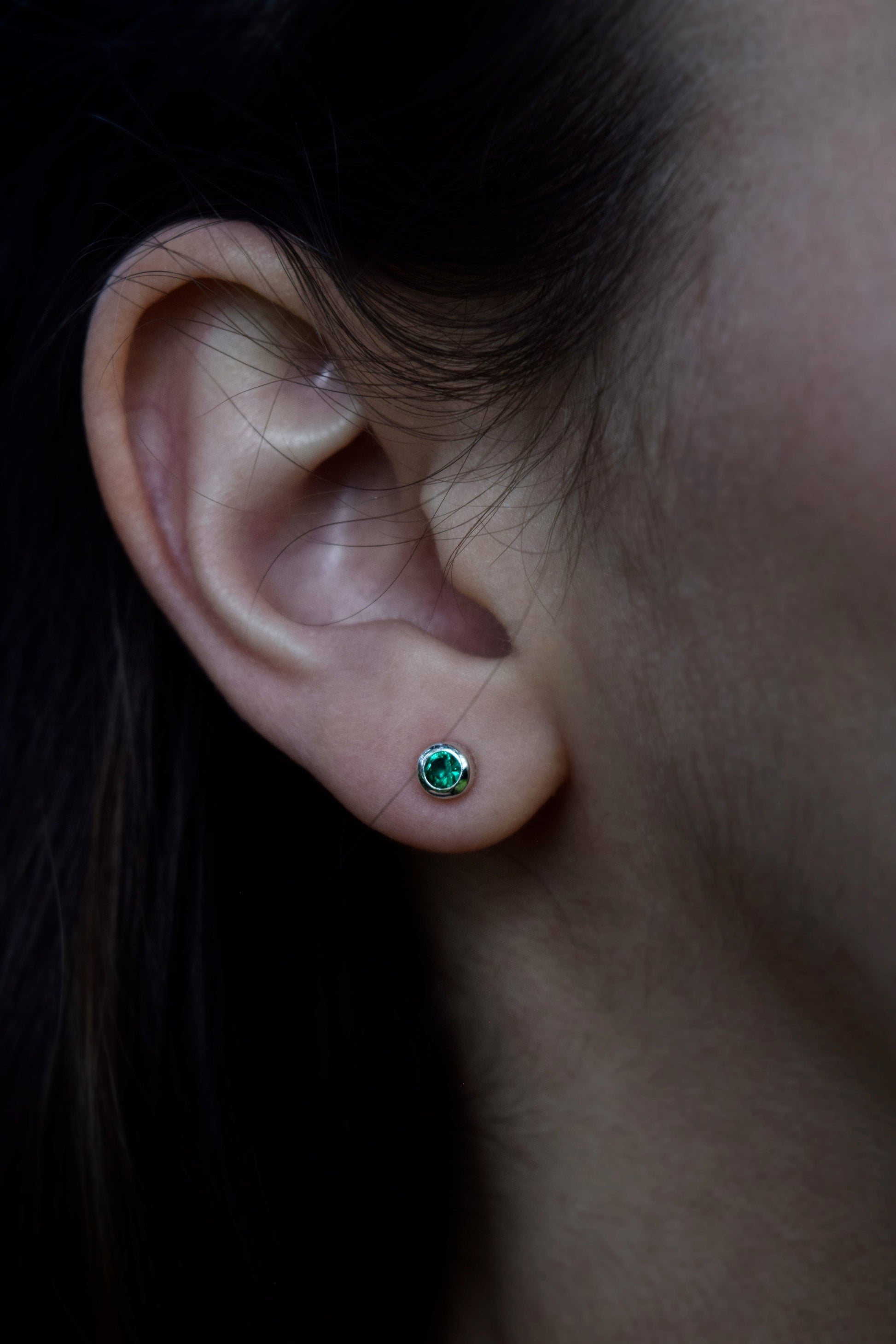 Raindrop ear studs - Fig's