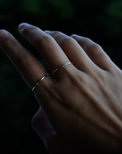 Aqua stacking ring - Fig's