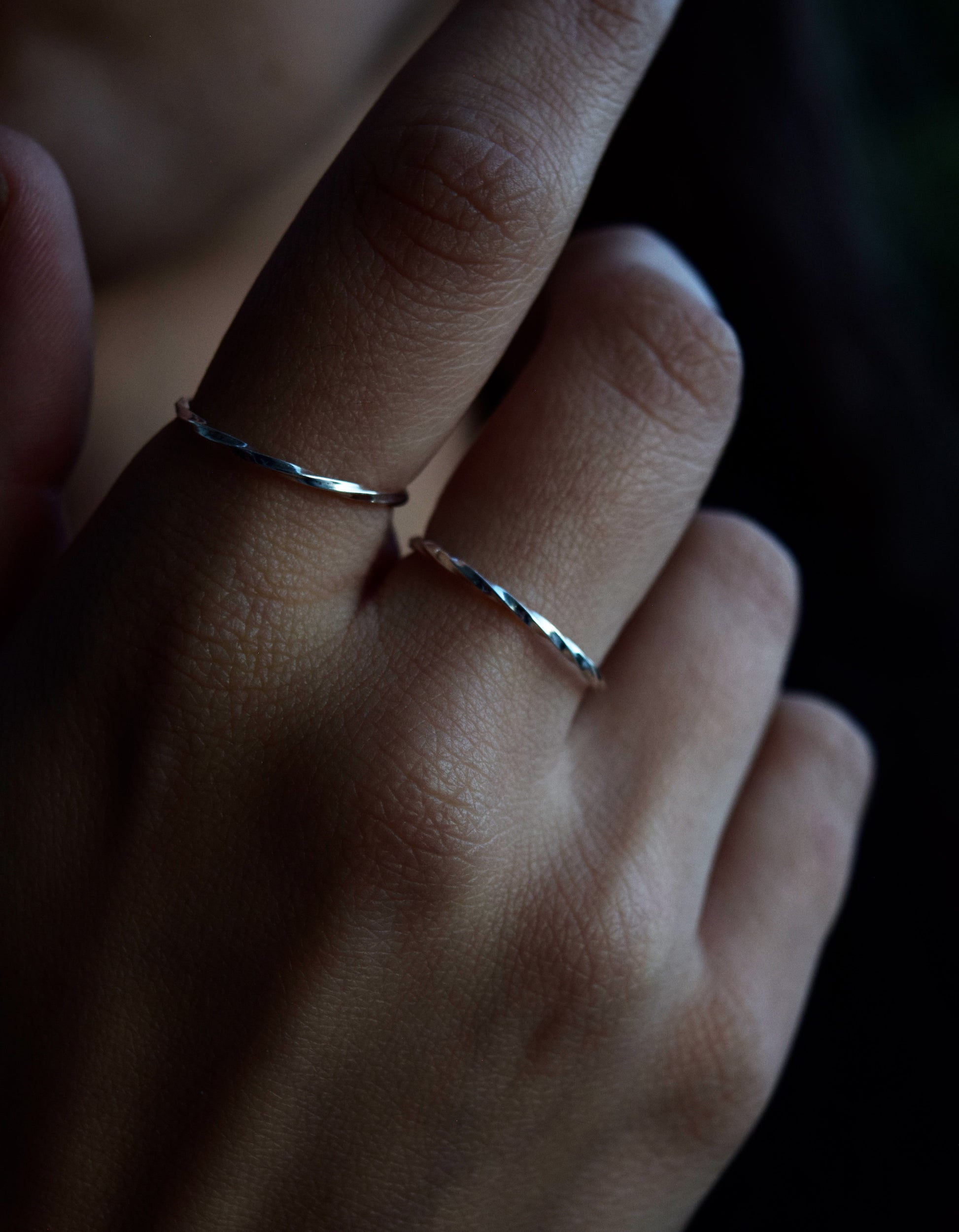 Aqua stacking ring - Fig's